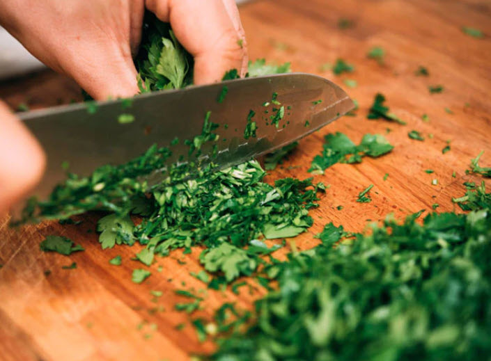 The Best Way to Chop Fresh Herbs